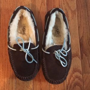 UGG moccasins worn once